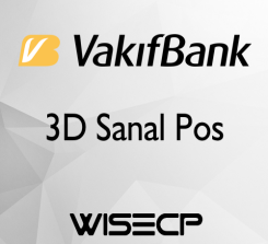 WiseCP Vakıfbank Sanal Pos Modülü (3D)